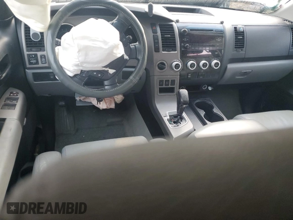 2010 Toyota Sequoia SR5 with VIN 5TDBY5G11AS029518, listed as a Copart auction lot 83238214 with 0 mi miles and Salvage Title. Bid and sale history available at carsss.com. Image 8.