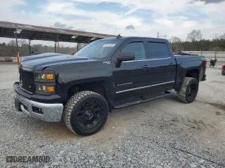 2015 Chevrolet Silverado 1500 LTZ with VIN 3GCUKSEJ5FG481294, listed as a Copart auction lot 44141505 with 148,394 mi miles and Salvage Title. Bid and sale history available at carsss.com. Image 1.