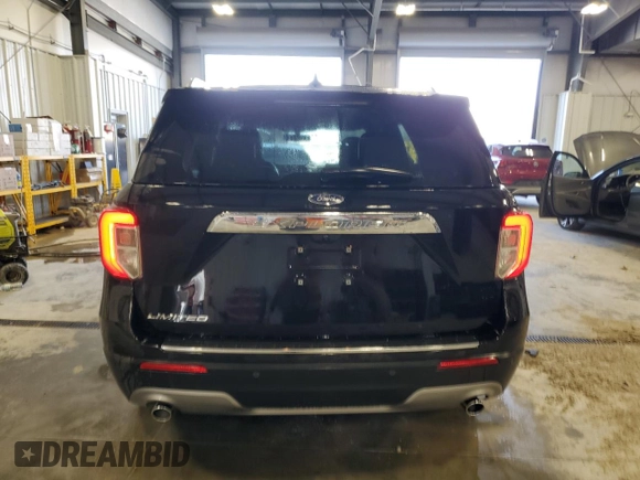2024 Ford Explorer Limited with VIN 1FMSK7FH8RGA05245, listed as a Copart auction lot 50073655 with 36,842 mi miles and Clean Title. Bid and sale history available at carsss.com. Image 6.