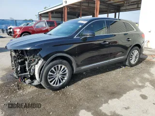 2016 Lincoln MKX Select with VIN 2LMTJ6KR9GBL50521, listed as a Copart auction lot 49872985 with 92,807 mi miles and Salvage Title. Bid and sale history available at carsss.com. Image 1.