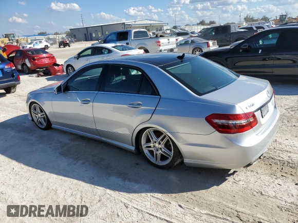 2011 Mercedes-Benz E 550 Luxury with VIN WDDHF7CB8BA312674, listed as a Copart auction lot 77816464 with Not Provided miles and Salvage Title. Bid and sale history available at DreamBid. Image 2.