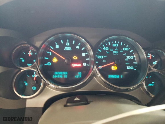 2011 GMC Sierra 2500HD SLE with VIN 1GT220CG1BZ262877, listed as a Copart auction lot 42869035 with 264,996 mi miles and Salvage Title. Bid and sale history available at carsss.com. Image 9.