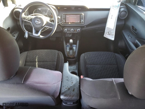 2022 Nissan Kicks S with VIN 3N1CP5BV9NL521374, listed as a Copart auction lot 84773354 with 34,984 mi miles and Salvage Title. Bid and sale history available at carsss.com. Image 8.
