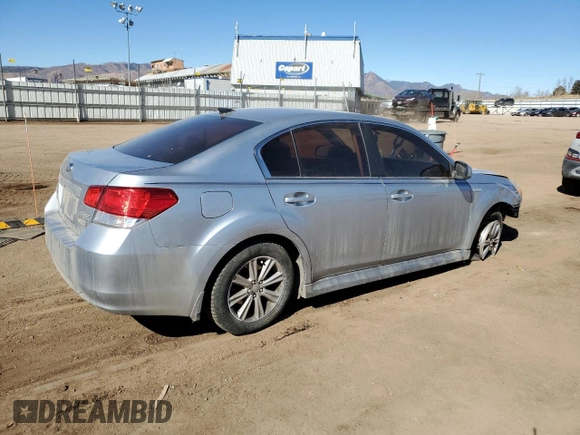 2012 Subaru Legacy 2.5i Premium with VIN 4S3BMCC6XC3021732, listed as a Copart auction lot 46327675 with 62,508 mi miles and Salvage Title. Bid and sale history available at carsss.com. Image 3.