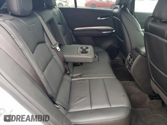 2023 Cadillac XT4 FWD Premium Luxury with VIN 1GYFZCR42PF110122, listed as a Copart auction lot 57332955 with 11,427 mi miles and Salvage title. Bid and sale history available at DreamBid. Image 10.