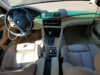 2000 BMW 5 Series 528iA with VIN WBADM6341YGU29669, listed as a Copart auction lot 55398505 with 0 mi miles and Salvage Title. Bid and sale history available at carsss.com. Image 8.