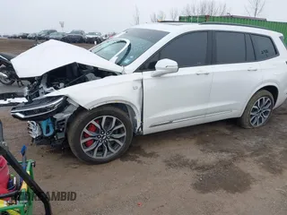 2023 Cadillac XT6 AWD Sport with VIN 1GYKPHRS1PZ155437, listed as a IAAI auction lot 41758495 with 22,949 mi miles. Bid and sale history available at carsss.com. Image 20.