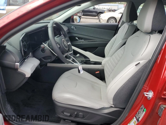 2023 Hyundai Elantra Limited with VIN KMHLP4AG5PU625813, listed as a Copart auction lot 54726965 with 20,096 mi miles and Salvage Title. Bid and sale history available at DreamBid. Image 7.