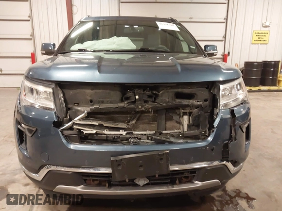 2018 Ford Explorer Limited z VIN 1FM5K8F88JGB67030, wystawiony jako IAAI lot #42351707 z przebiegiem 145 050 mil mil oraz . Historia ofert i sprzedaży dostępna na DreamBid. Obrazek 12.