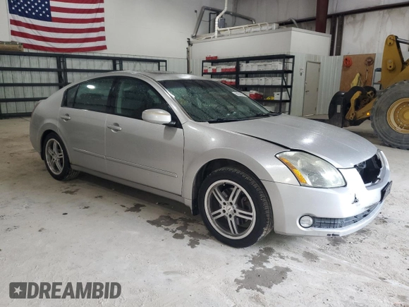 2004 Nissan Maxima SE with VIN 1N4BA41E44C820275, listed as a Copart auction lot 58536285 with 162,507 mi miles and Salvage title. Bid and sale history available at DreamBid. Image 4.