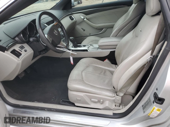 2011 Cadillac CTS with VIN 1G6DM1ED4B0123863, listed as a Copart auction lot 46933955 with 133,346 mi miles and Salvage Title. Bid and sale history available at DreamBid. Image 7.