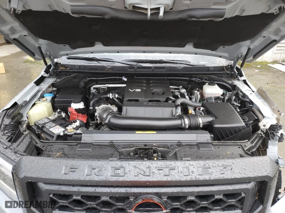 2023 Nissan Frontier PRO-4X with VIN 1N6ED1EK9PN622424, listed as a Copart auction lot 88164565 with 23,212 mi miles and Salvage Title. Bid and sale history available at carsss.com. Image 11.