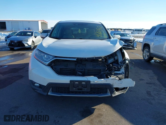 2019 Honda CR-V EX with VIN 5J6RW2H5XKL015974, listed as a IAAI auction lot 41760562 with 50,819 mi miles. Bid and sale history available at carsss.com. Image 12.