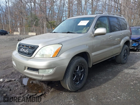 2005 Lexus GX 470 with VIN JTJBT20X450091562, listed as a IAAI auction lot 41771447 with 192,037 mi miles and . Bid and sale history available at carsss.com. Image 17.