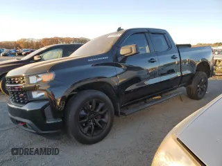 2019 Chevrolet Silverado 1500 Custom with VIN 1GCRYBEH8KZ275382, listed as a Copart auction lot 81099864 with 61,725 mi miles and Salvage Title. Bid and sale history available at DreamBid. Image 1.