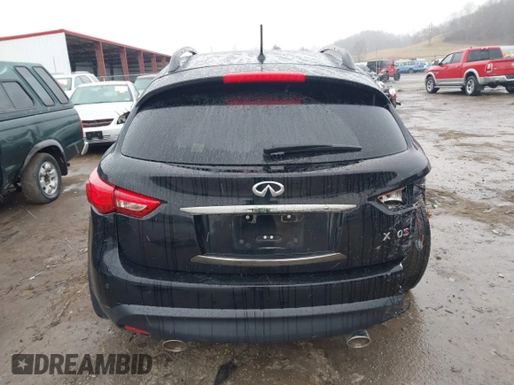 2017 Infiniti QX70 with VIN JN8CS1MW0HM415145, listed as a IAAI auction lot 41557578 with 42,502 mi miles and . Bid and sale history available at DreamBid. Image 17.