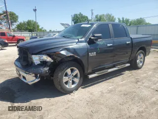 2018 Ram 1500 Big Horn with VIN 3C6RR7LG0JG264922, listed as a Copart auction lot 61961665 with Not provided miles and Salvage title. Bid and sale history available at DreamBid. Image 1.