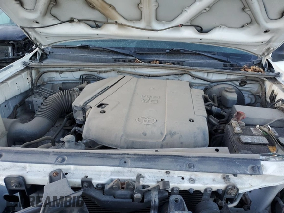 2008 Toyota Tacoma PreRunner with VIN 3TMKU72N98M015653, listed as a Copart auction lot 41821325 with 221,568 mi miles and Salvage title. Bid and sale history available at DreamBid. Image 11.