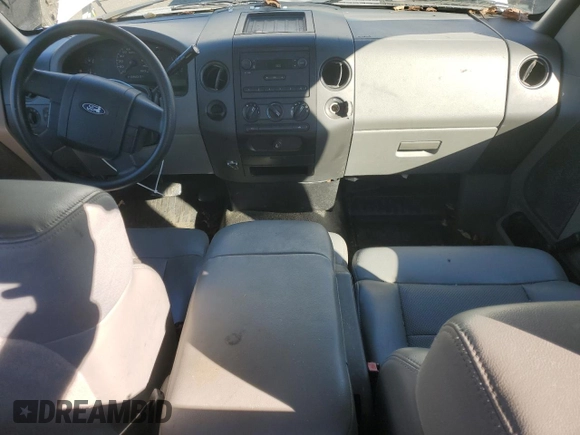 2007 Ford F-150 XL with VIN 1FTRF12W67NA57720, listed as a Copart auction lot 84616654 with 160,980 mi miles and Salvage Title. Bid and sale history available at carsss.com. Image 8.