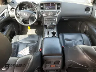 2017 Nissan Pathfinder SL with VIN 5N1DR2MM4HC691314, listed as a Copart auction lot 52129145 with 106,192 mi miles and Salvage Title. Bid and sale history available at carsss.com. Image 8.