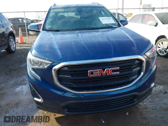 2020 GMC Terrain SLE with VIN 3GKALMEV2LL332234, listed as a IAAI auction lot 41793489 with 65,921 mi miles. Bid and sale history available at carsss.com. Image 12.