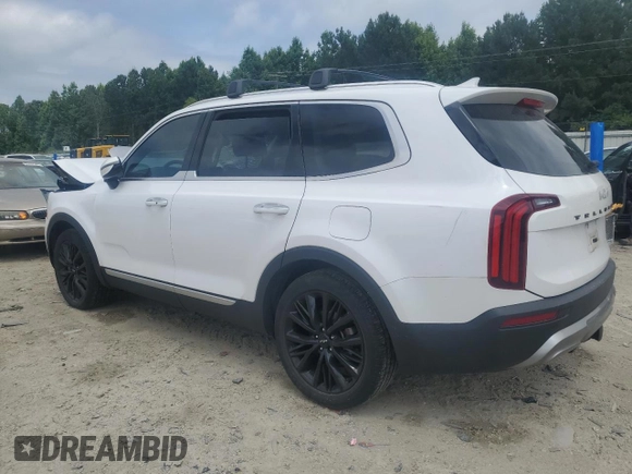 2022 Kia Telluride SX with VIN 5XYP54HC9NG271579, listed as a Copart auction lot 60352785 with 45,533 mi miles and Salvage title. Bid and sale history available at DreamBid. Image 2.