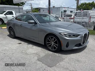 2024 BMW 4 Series 430i z VIN WBA53AP00RCN14402, wystawiony jako Copart lot #59417845 z przebiegiem 17 066 mil mil oraz Tytuł czysty. Historia ofert i sprzedaży dostępna na DreamBid. Obrazek 1.