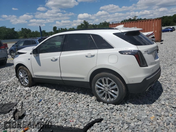 2021 Cadillac XT5 AWD Sport with VIN 1GYKNHRS3MZ203120, listed as a Copart auction lot 52539475 with Not provided miles and Salvage title. Bid and sale history available at DreamBid. Image 2.