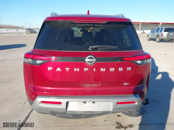 2022 Nissan Pathfinder SL with VIN 5N1DR3CB5NC267996, listed as a IAAI auction lot 41230509 with 69,870 mi miles. Bid and sale history available at carsss.com. Image 16.