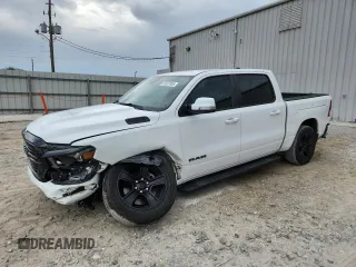 2020 Ram 1500 Big Horn with VIN 1C6SRFFTXLN377243, listed as a Copart auction lot 61037905 with 55,297 mi miles and Non repairable. Bid and sale history available at DreamBid. Image 1.
