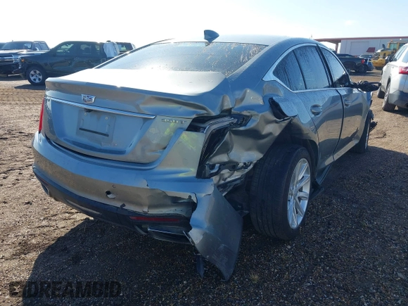 2023 Cadillac CT5 Luxury with VIN 1G6DM5RKXP0153165, listed as a IAAI auction lot 41639801 with 22,952 mi miles and . Bid and sale history available at DreamBid. Image 4.