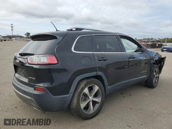 2019 Jeep Cherokee Limited с VIN 1C4PJMDN6KD292676, выставлен на аукционе Copart как лот 52232215 с пробегом 109 903 миль миль и Списание • Salvage title. История ставок и продаж доступна на DreamBid. Изображение 3.