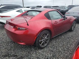 2018 Mazda MX-5 Miata RF Grand Touring with VIN JM1NDAM76J0204004, listed as a Copart auction lot 73985134 with 0 mi miles and Non Repairable. Bid and sale history available at carsss.com. Image 3.