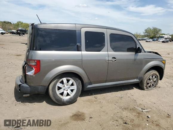 2007 Honda Element EX with VIN 5J6YH28777L003652, listed as a Copart auction lot 54161685 with 211,336 mi miles and Salvage Title. Bid and sale history available at DreamBid. Image 3.