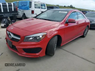 2016 Mercedes-Benz CLA with VIN WDDSJ4GB4GN374845, listed as a Copart auction lot 59809543 with 55,928 mi miles. Bid and sale history available at carsss.com. Image 1.