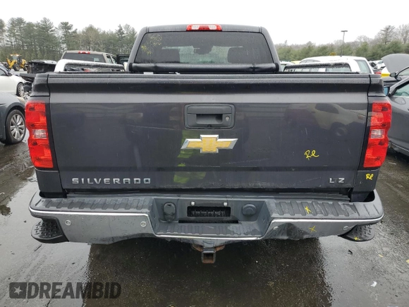 2014 Chevrolet Silverado 1500 LTZ with VIN 1GCVKSECXEZ229366, listed as a Copart auction lot 48954175 with 115,690 mi miles and Non Repairable. Bid and sale history available at DreamBid. Image 6.