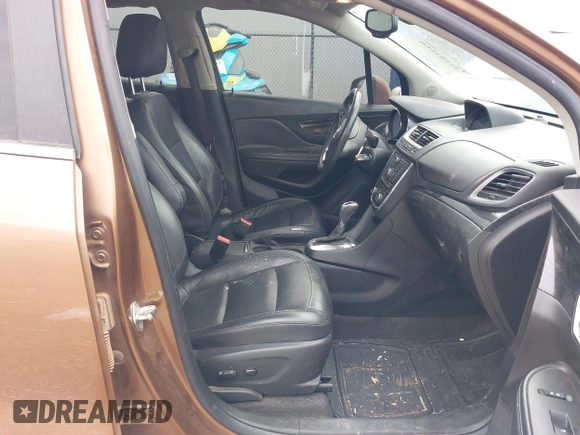 2016 Buick Encore Leather with VIN KL4CJCSB6GB553593, listed as a IAAI auction lot 41582660 with 95,713 mi miles and . Bid and sale history available at carsss.com. Image 5.