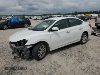 2019 Nissan Sentra SV with VIN 3N1AB7AP0KL604630, listed as a Copart auction lot 54945565 with 73,998 mi miles and Salvage Title. Bid and sale history available at DreamBid. Image 1.
