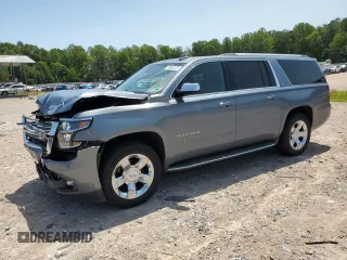 2016 Chevrolet Suburban LTZ with VIN 1GNSKJKC6GR278625, listed as a Copart auction lot 59048125 with 134,680 mi miles and Salvage title. Bid and sale history available at DreamBid. Image 1.