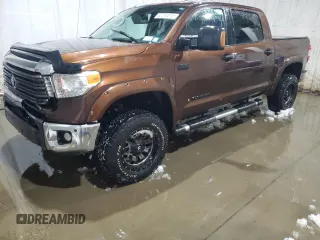 2014 Toyota Tundra Limited z VIN 5TFHY5F18EX411007, wystawiony jako Copart lot #43234915 z przebiegiem 172 193 mil mil oraz Szkoda całkowita • Salvage title. Historia ofert i sprzedaży dostępna na DreamBid. Obrazek 1.