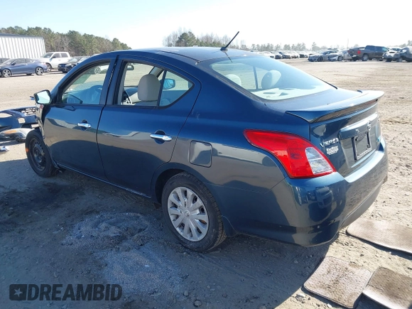 2015 Nissan Versa S Plus with VIN 3N1CN7AP7FL865307, listed as a IAAI auction lot 41537403 with 127,663 mi miles and . Bid and sale history available at DreamBid. Image 3.