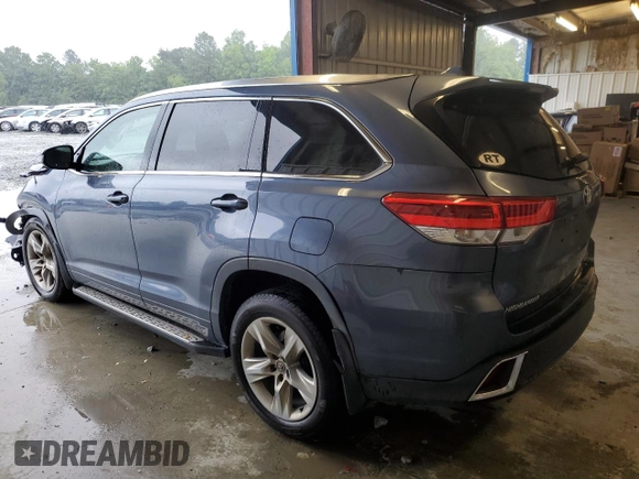 2018 Toyota Highlander Limited with VIN 5TDDZRFH0JS491953, listed as a Copart auction lot 58391675 with 212,019 mi miles and Salvage title. Bid and sale history available at DreamBid. Image 2.