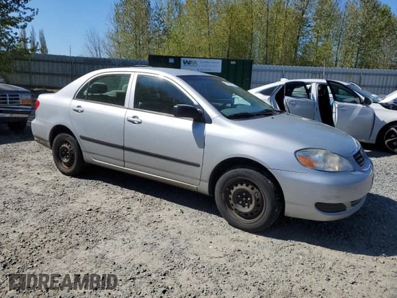 2006 Toyota Corolla CE with VIN 1NXBR32E06Z570442, listed as a Copart auction lot 53735765 with 288,119 mi miles and Clean Title. Bid and sale history available at DreamBid. Image 4.