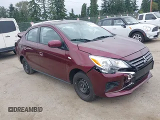 2024 Mitsubishi Mirage ES z VIN ML32FUFJ4RHF19247, wystawiony jako IAAI lot #42496220 z przebiegiem 4 857 mil mil oraz . Historia ofert i sprzedaży dostępna na DreamBid. Obrazek 1.