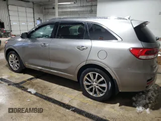 2016 Kia Sorento SXL with VIN 5XYPKDA55GG148787, listed as a Copart auction lot 44887685 with 95,835 mi miles and Clean title. Bid and sale history available at DreamBid. Image 2.