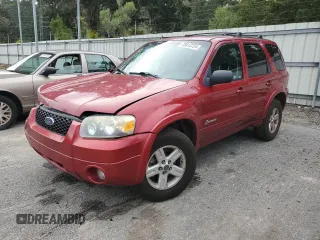 2006 Ford Escape Hybrid with VIN 1FMCU96H56KB68227, listed as a Copart auction lot 73813724 with 173,996 mi miles and Salvage Title. Bid and sale history available at carsss.com. Image 1.