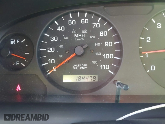2000 Nissan Frontier XE with VIN 1N6DD26S9YC413648, listed as a IAAI auction lot 42368557 with 184,479 mi miles and . Bid and sale history available at DreamBid. Image 7.