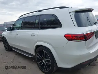 2021 Mercedes-Benz GLS 580 with VIN 4JGFF8GEXMA445382, listed as a IAAI auction lot 40991874 with 51,955 mi miles and . Bid and sale history available at DreamBid. Image 15.