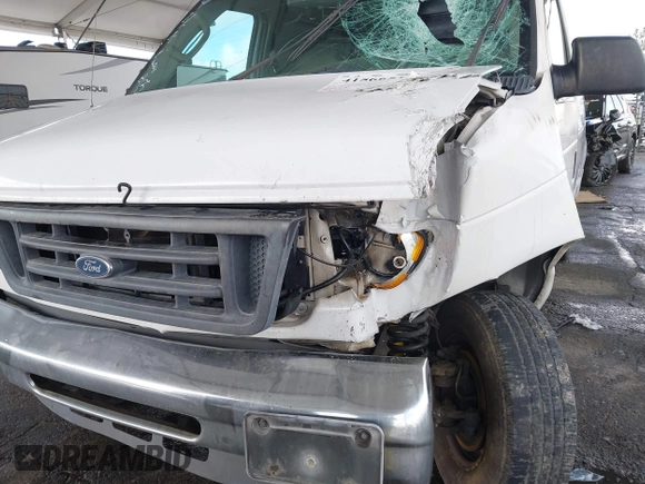 2005 Ford Econoline Cargo with VIN 1FTNE24L25HA10061, listed as a IAAI auction lot 41566517 with 247,777 mi miles and . Bid and sale history available at DreamBid. Image 6.