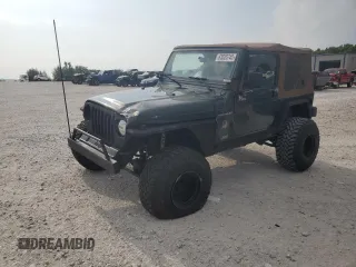 2002 Jeep Wrangler Sahara with VIN 1J4FA59S02P729015, listed as a Copart auction lot 63525745 with Not provided miles and Clean title. Bid and sale history available at DreamBid. Image 1.